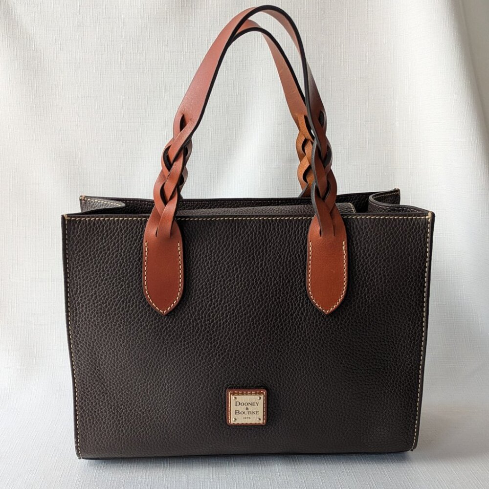 Dooney & Bourke Janine Satchel Brown